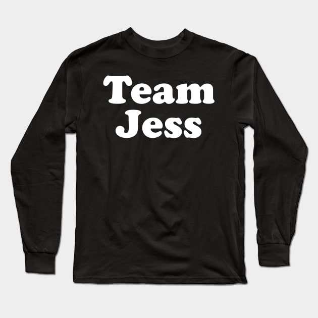 Team Jess Long Sleeve T-Shirt by PodDesignShop